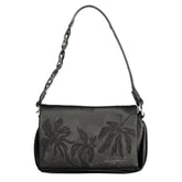 Black Polyurethane Women's Bag