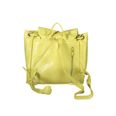 Giallo Polyurethane Women Backpack