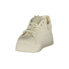 Bianco Polyurethane Women Sneaker