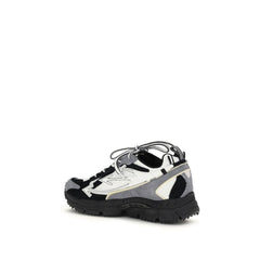 Multicolor Rubber Athletic Sneakers