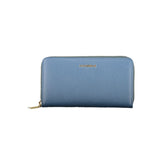 Blu Leather Women Wallet
