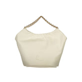 White Leather Woman Handbag