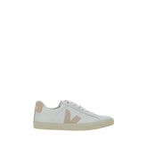 White Calf Leather Bos Taurus Low Top Sneakers