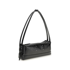 Black Calf Leather Bos Taurus Shoulder Bag