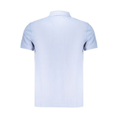 Azzurro Cotton Men Polo Shirt