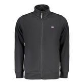 Black Cotton Men's Sweatshirt
