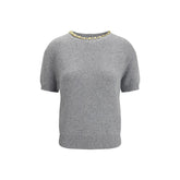 Gray Fleece Wool Sweatshirt