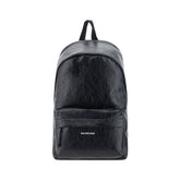 Black Calf Leather Bos Taurus Backpack