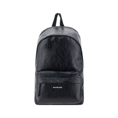 Black Calf Leather Bos Taurus Backpack