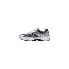 Gray Synthetic Athletic Sneakers