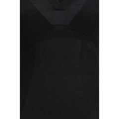 Black Viscose Sweatshirt