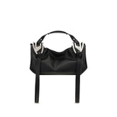 Black Calf Leather Bos Taurus Shoulder Bag