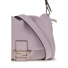 Purple Calf Leather Bos Taurus Shoulder Bag