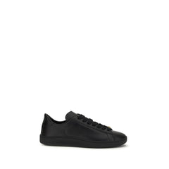 Black Calf Leather Bos Taurus Sneakers