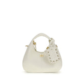 White Recycled Polyester Shoulder Bag