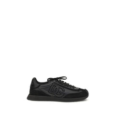 Black Calf Leather Bos Taurus Athletic Sneakers