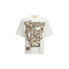 تي شيرت قطن بيج اللون البيج