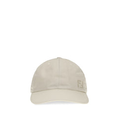 Beige Nylon Cap (Baseball Hat)