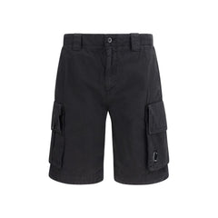 شورت برمودا قطني أسود