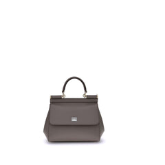 Gray Calf Leather Bos Taurus Shoulder Bag