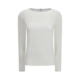 White Modal Long Sleeve T-Shirt
