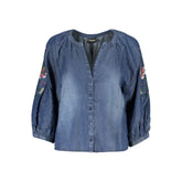 Blue Lyocell Women's Shirt