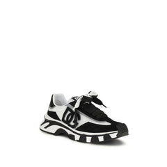 Black Calf Leather Bos Taurus Athletic Sneakers