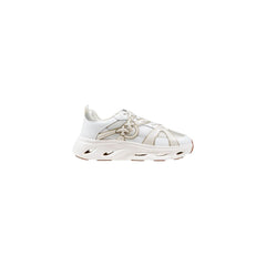 White Leather Athletic Sneakers