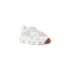 White Leather Athletic Sneakers