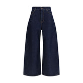 Blue Cotton Jeans Denim