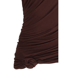 تي شيرت قطني بني