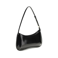 Black Calf Leather Bos Taurus Shoulder Bag
