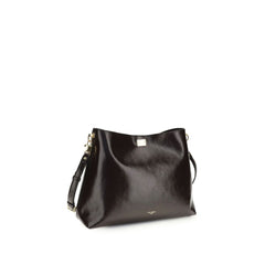 Brown Calf Leather Bos Taurus Shoulder Bag