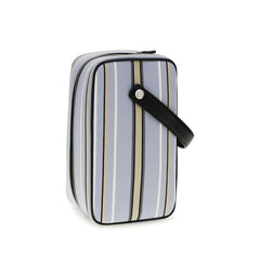 حقيبة يد قطنية زرقاء