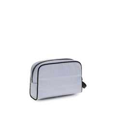 حقيبة يد قطنية زرقاء