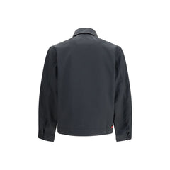 Gray Cotton Jackets And Coat