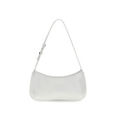 White Calf Leather Bos Taurus Shoulder Bag