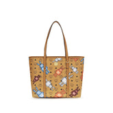 Brown Fabric Shoulder Bag