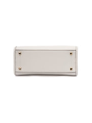 White Avenue S Tote Leather Handbag