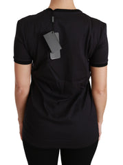 Black #ImAChristmasTree Crewneck Top T-Shirt