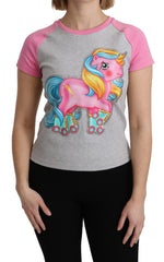 Gray and pink cotton T-shirt My Little Pony Top