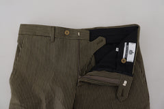 Multicolor Striped Pure Cotton Men Pants