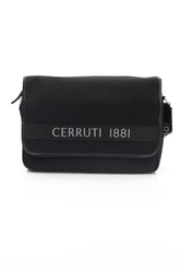Black Nylon Women Crossbody Bag