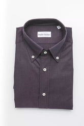 Black Cotton Men's Shirt