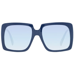 نظارات شمسية بلاستيكية زرقاء
