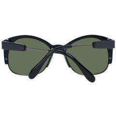 Black Acetate & Metal Sunglasses