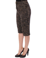 Multicolor Wool Shorts Pants