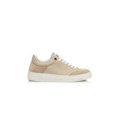 Beige Cowhide Women's Sneaker