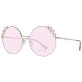 Rose Gold Metal Sunglasses