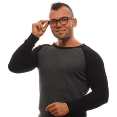 نظارات بلاستيكية بنية اللون (إطارات)